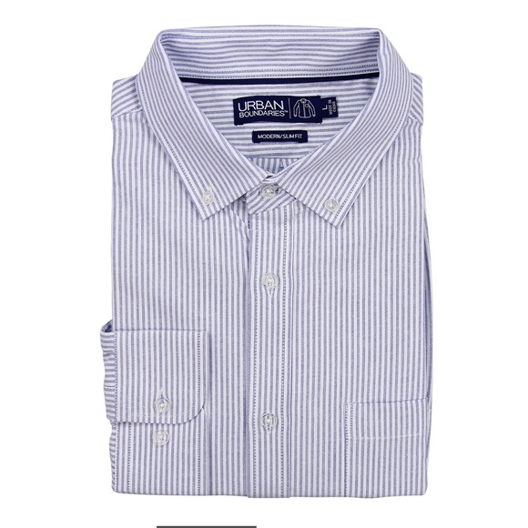 MEN’s Long Sleeve Cotton Regular Fit SHIRT - Picture 3 of 5